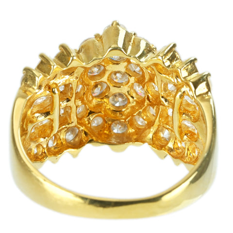 【中古】K18YG DIAMOND RING ダイヤモンドリング D2.00ct 5.2g