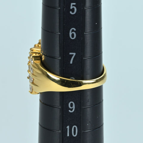 【中古】K18YG DIAMOND RING ダイヤモンドリング D2.00ct 5.2g