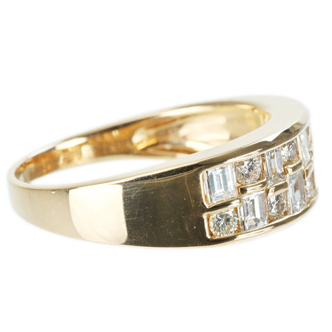 【中古】K18PG DIAMOND RING ダイヤモンドリング D1.11ct 4.3g #13