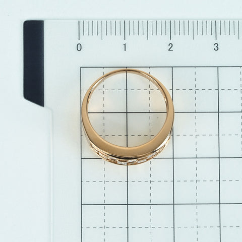 【中古】K18PG DIAMOND RING ダイヤモンドリング D1.11ct 4.3g #13