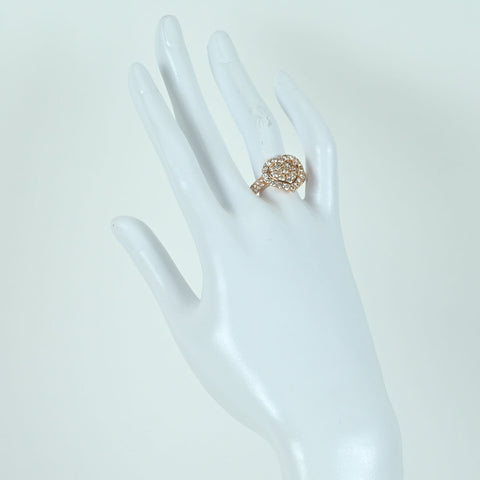 【中古】K18PG DIAMOND RING ダイヤモンドリング D2.00ct 5.4g #15