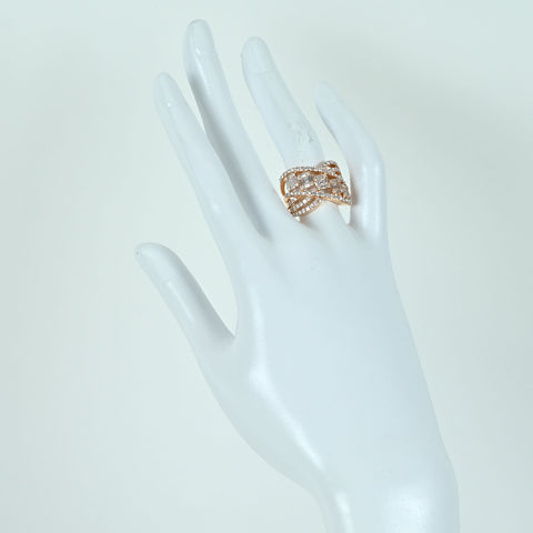 【中古】K18PG DIAMOND RING ダイヤモンドリング D2.00ct 8.8g #12