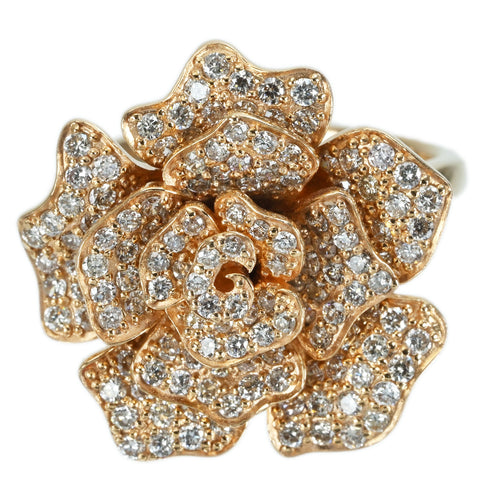 【中古】K18PG DIAMOND RING ダイヤモンドリング D1.21ct 8.8g #12