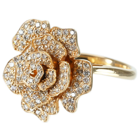 【中古】K18PG DIAMOND RING ダイヤモンドリング D1.21ct 8.8g #12