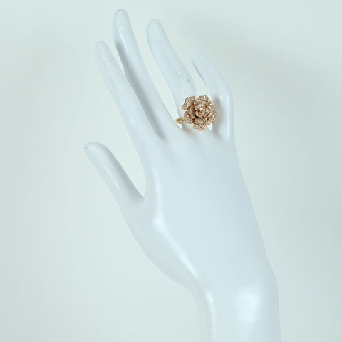 【中古】K18PG DIAMOND RING ダイヤモンドリング D1.21ct 8.8g #12