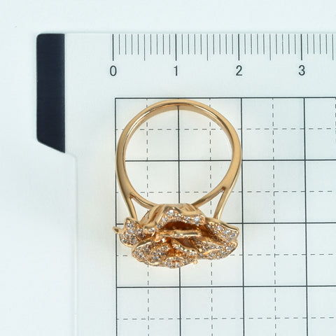 【中古】K18PG DIAMOND RING ダイヤモンドリング D1.21ct 8.8g #12