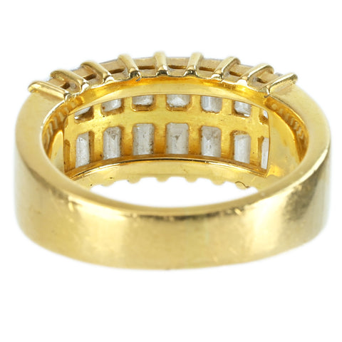 【中古】K18YG DIAMOND RING ダイヤモンドリング D2.90ct 10.3g #13.5