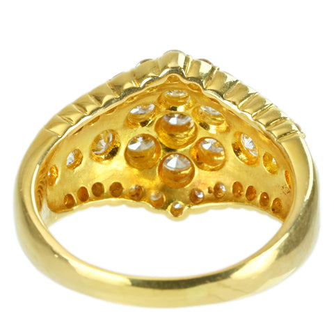 【中古】K18YG DIAMOND RING ダイヤモンドリング D2.00ct 8.6g #15