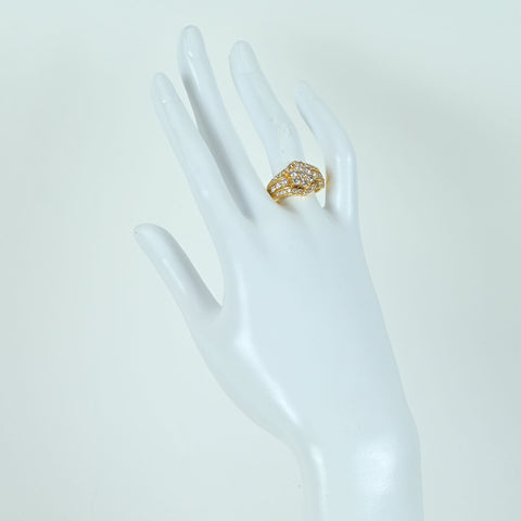 【中古】K18YG DIAMOND RING ダイヤモンドリング D2.00ct 8.6g #15