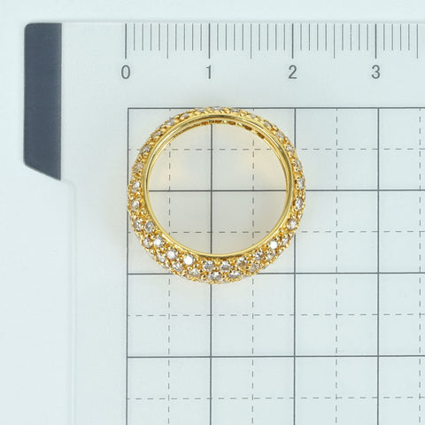 【中古】K18YG DIAMOND RING ダイヤモンドリング D1.70ct 4.4g #11