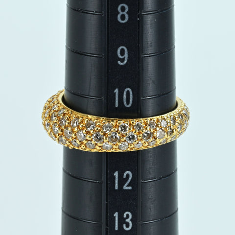 【中古】K18YG DIAMOND RING ダイヤモンドリング D1.70ct 4.4g #11