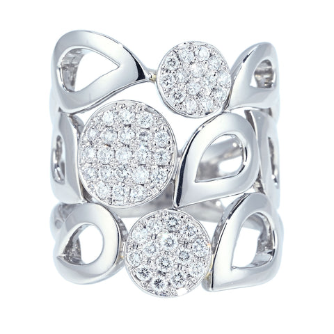 【中古】PT900 DIAMOND RING ダイヤモンドリング D0.70ct 17.7g #12