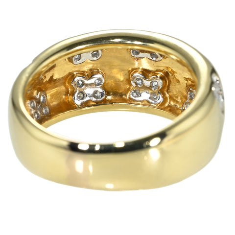 【中古】PONTE VECCHIOポンテ・ヴェッキオ 750 DIAMOND RING K18YGダイヤモンドリング D0.40ct 8.2ｇ#14 ONE PRICE