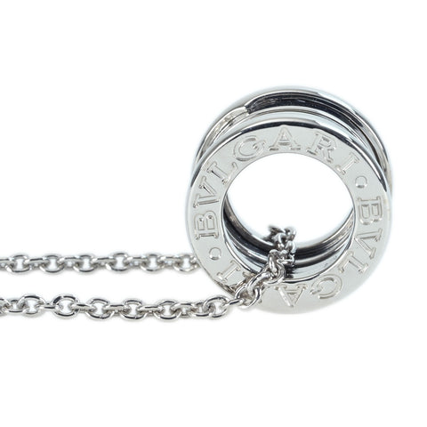【中古】BVLGARIブルガリ K18WG B.ZERO1 PENDANT NECKLACE ビーゼロワンペンダントネックレス 12.0ｇ