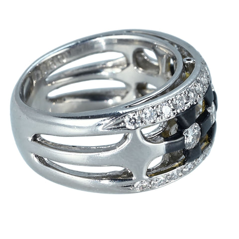 【中古】SOUTHERN CROSSサザンクロス PT900/K18 DIAMONDS RING ダイヤモンドリング D1.00ct 13.4g #13.5