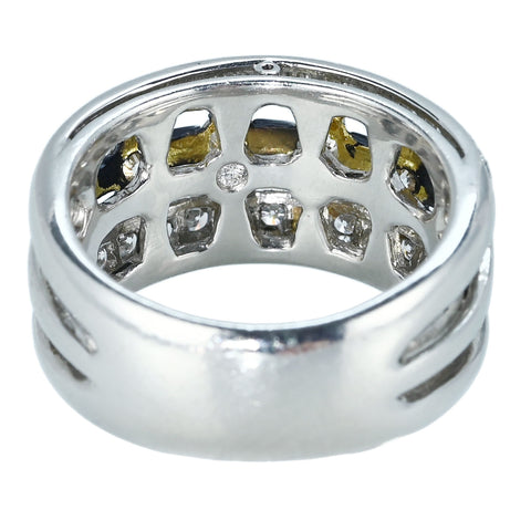【中古】SOUTHERN CROSSサザンクロス PT900/K18 DIAMONDS RING ダイヤモンドリング D1.00ct 13.4g #13.5