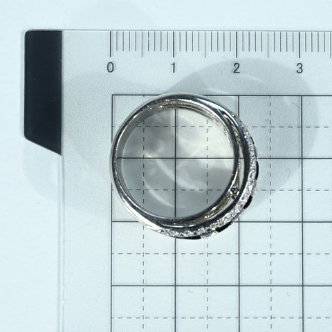 【中古】SOUTHERN CROSSサザンクロス PT900/K18 DIAMONDS RING ダイヤモンドリング D1.00ct 13.4g #13.5