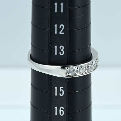 【中古】PT950 DIAMOND RING ダイヤモンドリング D1.00ct 3.1g #14