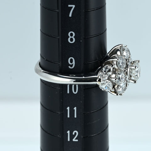 【中古】 PT900 DIAMOND RING ダイヤモンドリング D2.00ct 6.4g #9
