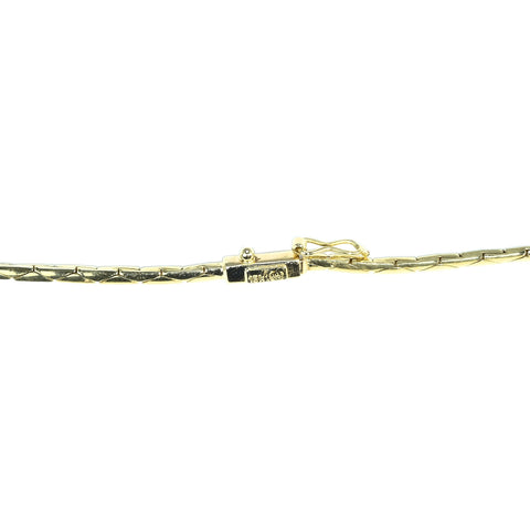 【中古】K18YG NECKLACE 5連 ゴールドネックレス 20.1g 38cm